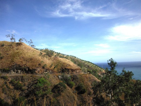 Uma parte do percurso: Baucau - Díli; @2013